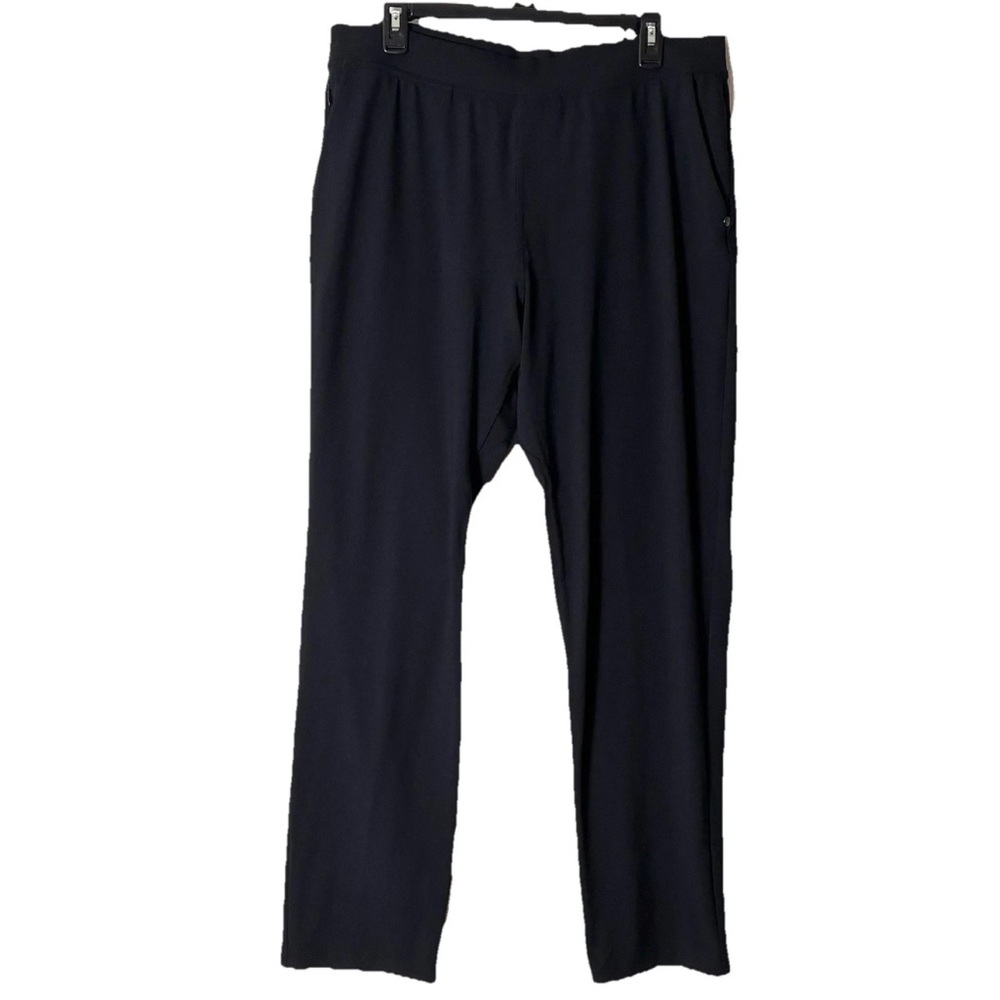Skechers Slip-ins Go Walk Pants Women’s Black Large Athleisure Performance Gym